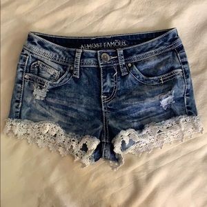 Jean shorts